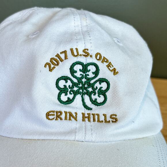 2017 U.S. Open Erin Hills USGA Golf White Strapback Hat - Picture 2 of 13